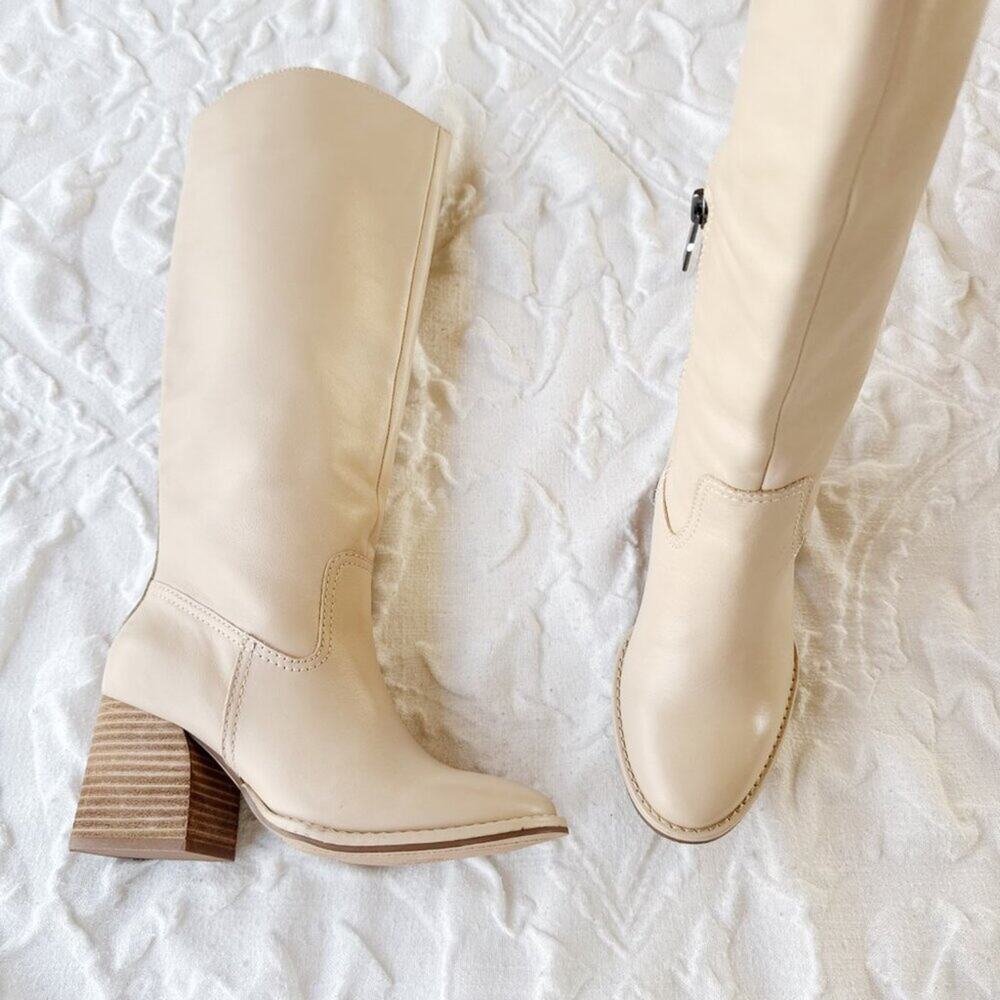Vince Camuto Leila Knee High Boots Size 5 New - Picture 4 of 8